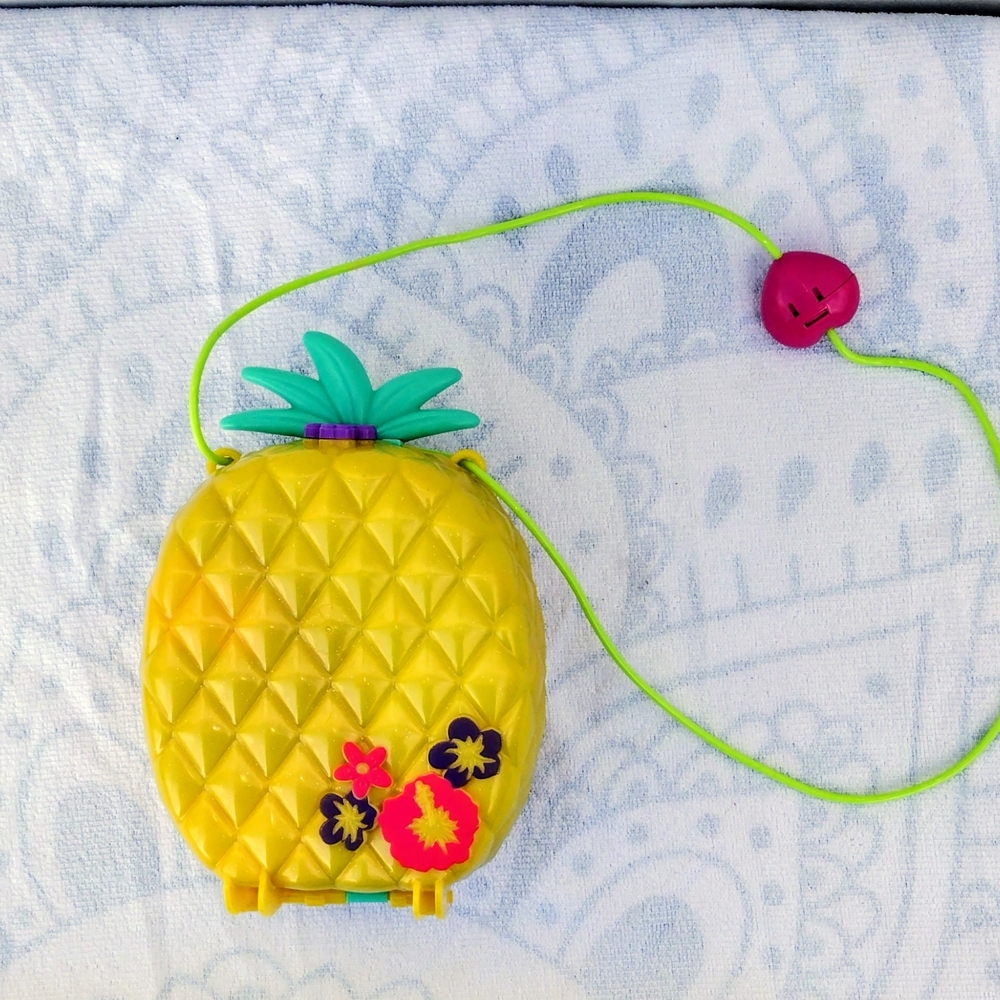 Tropical Purse Pineapple Polly Pocket W/Out Doll